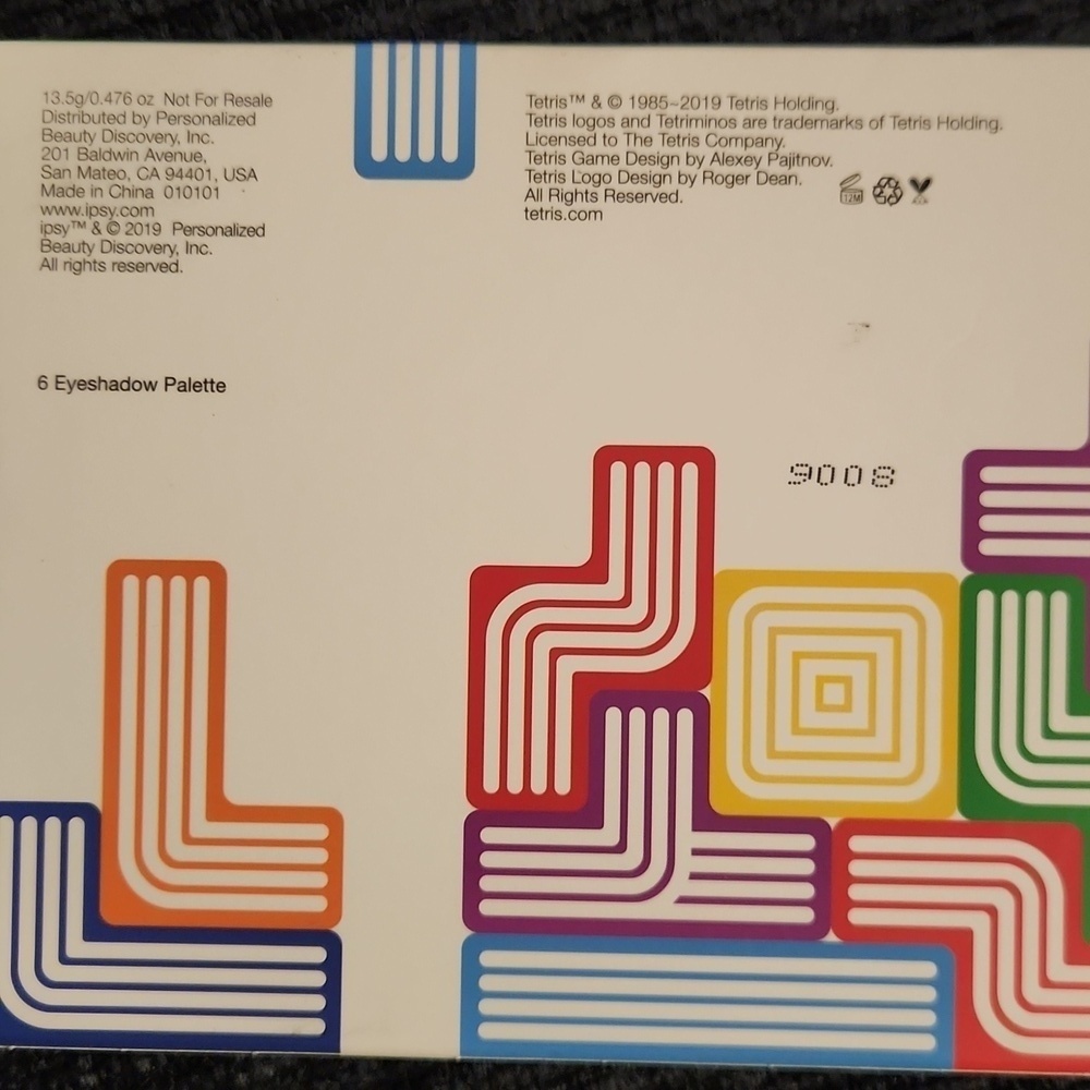 Tetris x Ipsy Eyeshadow Palette - Picture 3 of 4